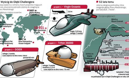 Tylko najbogatsi i najbardziej zaawansowani technicznie mogą myśleć o zdobywaniu głębin. Ich eksplor