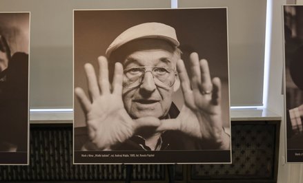 Wystawa prezentowana na konferencji „Andrzej Wajda 2026. Setna rocznica urodzin Mistrza”
