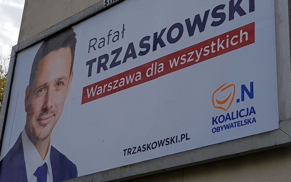 Sondaż: Trzaskowski przed Jakim w I i II turze