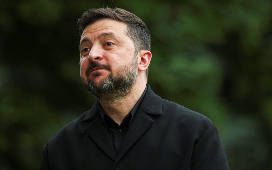 Prezydent Ukrainy Wołodymyr Zełenski