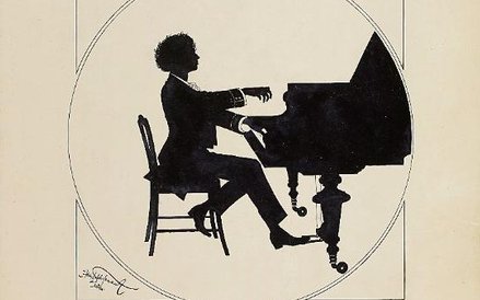 Hans Schliessmann, "Paderewski przy fortepianie".