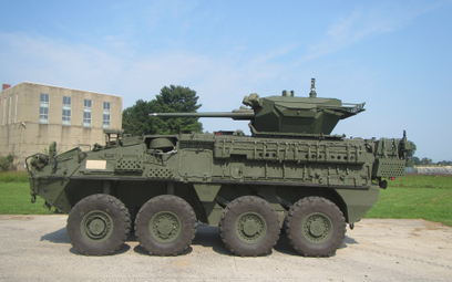 US Army otrzymała pierwszy kołowy bojowy wóz piechoty Stryker ICVVA1 z wieżą MCWS. Pojazd zostanie o