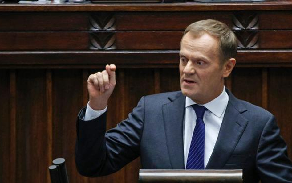 Za kluczowe dla podtrzymania wzrostu gospodarczego premier Donald Tusk uznał wydatki prorozwojowe