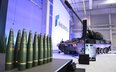 Otwarcie nowej fabryki amunicji artyleryjskiej niemieckiego koncernu Rheinmetall w Unterlüss (Dolna 