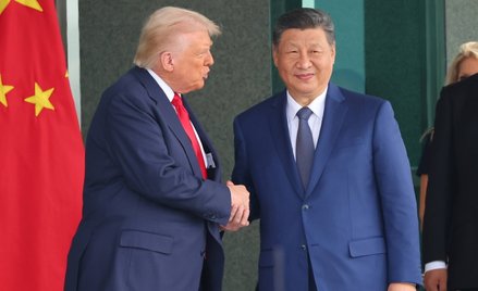 Prezydent USA Donald Trump spotkał się z przywódcą Chin Xi Jinpingiem
