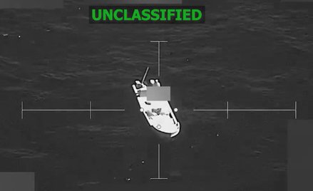 Kadr z nagrania opublikowanego przez Dowództwo Południowe USA