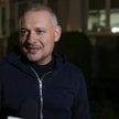 Poseł Wojciech Król podczas wypowiedzi dla mediów po zakończeniu posiedzenia aresztowego w siedzibie