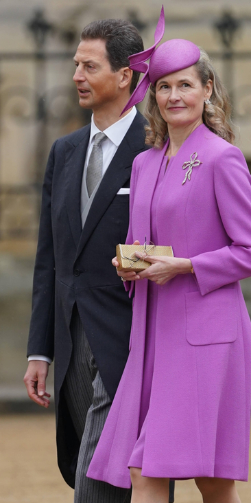 Para książęca Liechtensteinu: księżna Zofia i książę Alojzy. Zgodnie z obowiązującym w Liechtenstein