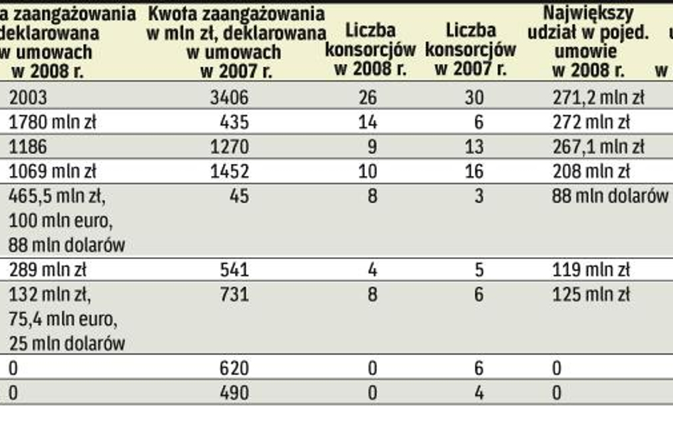 Rynek kredytów konsorcjalnych w Polsce