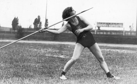 Maria Kwaśniewska, brązowa medalistka olimpijska w rzucie oszczepem (Berlin 1936), pierwsze kroki w 