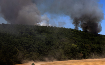 Pożary we Francji odpowiedzialne za rekordowe emisje CO2