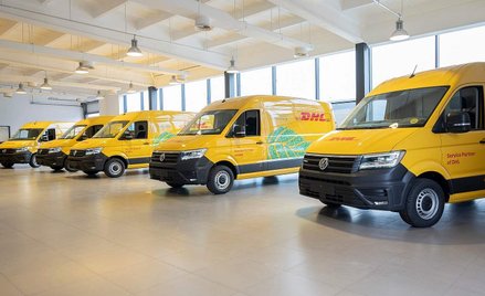 DHL Express przesiada się na elektryczne Volkswageny