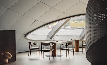 Projekt „Oka łososia” to dzieło duńskich pracowni Kvorning Design i Norm Architects.