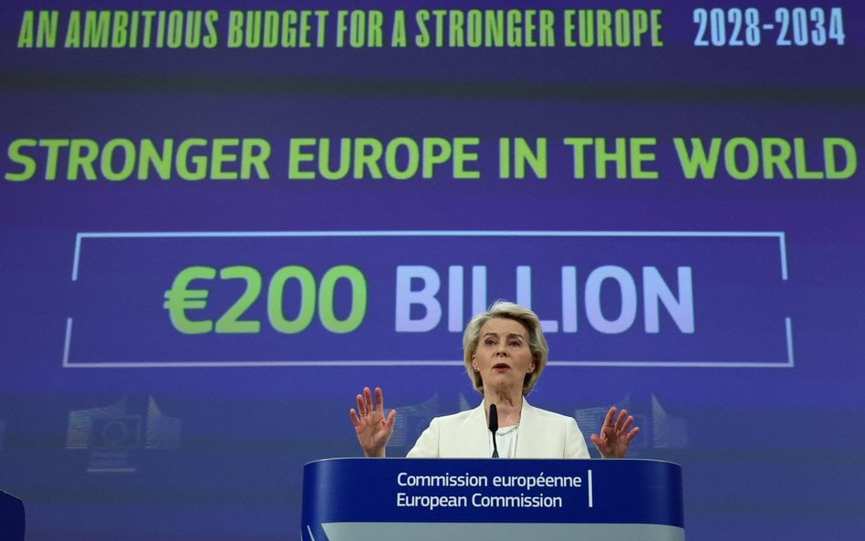 Przewodnicząca Komisji Europejskiej Ursula von der Leyen