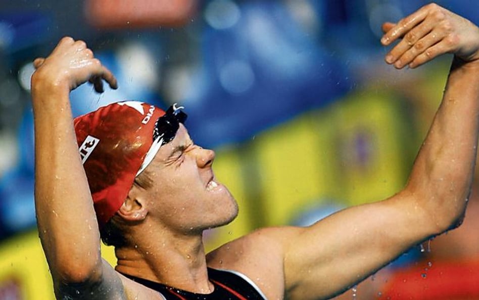 Mateusz Sawrymowicz tuż po pierwszym treningu w olimpijskim basenie został poproszony na kontrolę do