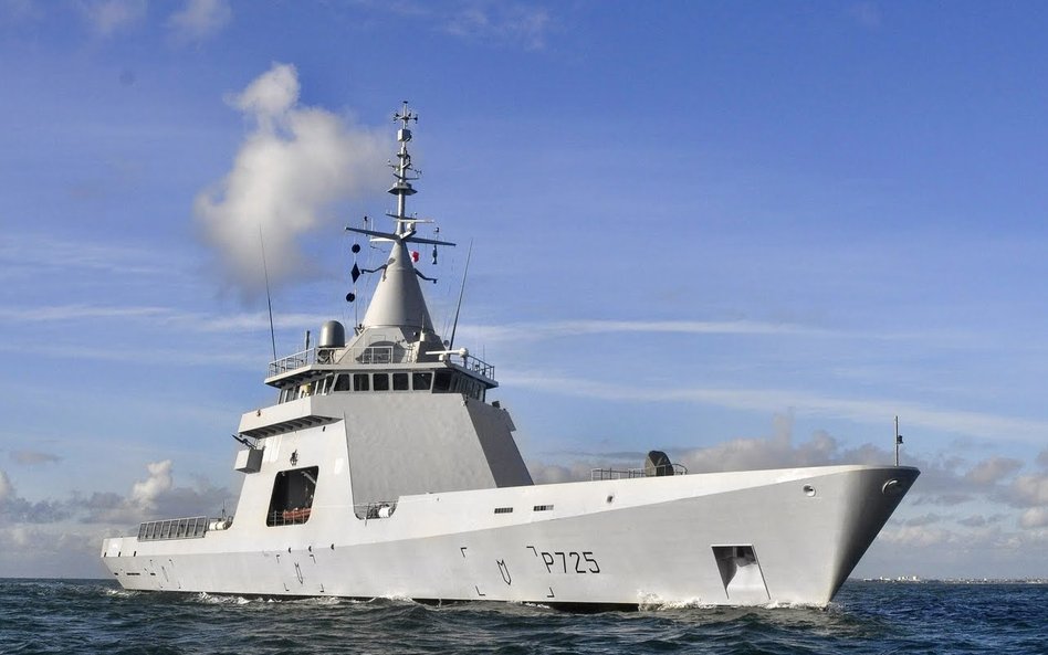 Okręt patrolowych typoszeregu Gowind. Fot./Naval Group
