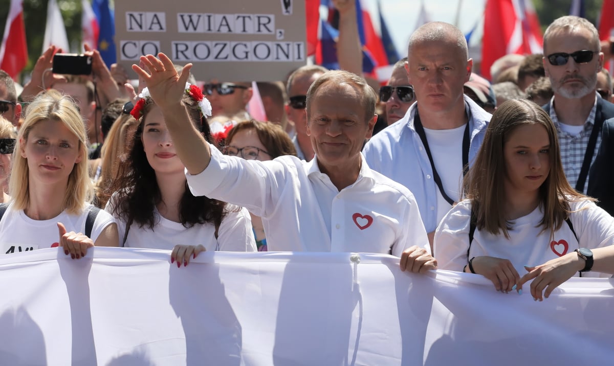 Donald Tusk Na Marszu 4 Czerwca Nie Bójcie Się Nikt Nas Dzisiaj Nie Zagłuszy Rppl 3014