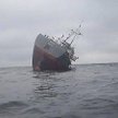Tonący na Morzu Czarnym statek Helt.