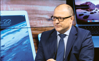 Tomasz Basiński, wiceprezes Eurotelu.