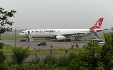 Samolot Turkish Airlines awaryjnie lądował w Delhi