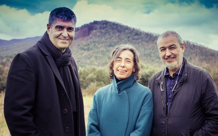 Rafael Aranda, Carme Pigem i Ramon Vilalta