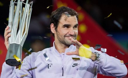 Roger Federer po zwycięstwie w Szanghaju