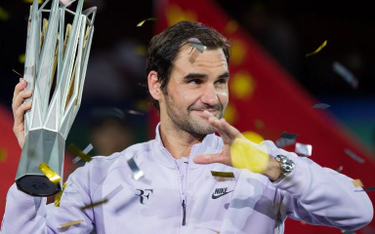 Roger Federer po zwycięstwie w Szanghaju