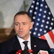 Karol Nawrocki podczas wypowiedzi dla polskich mediów po spotkaniu z Donaldem Trumpem w Białym Domu 