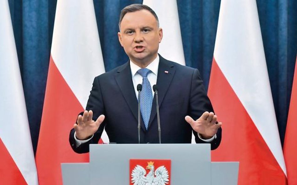 Andrzej Duda twierdzi, że pewne ograniczenia własności na rynku medialnym trzeba zrobić, ale nie mog