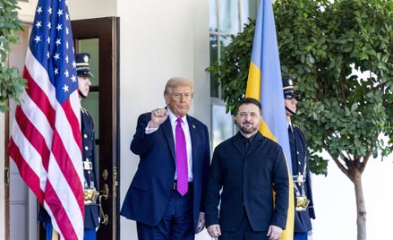 Październik 2025. Wizyta prezydenta Zełenskiego w Białym Domu