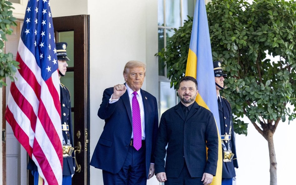 Październik 2025. Wizyta prezydenta Zełenskiego w Białym Domu
