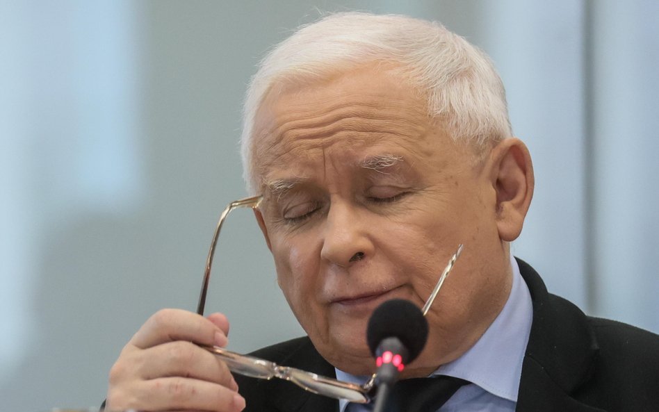 Prezes PiS Jarosław Kaczyński