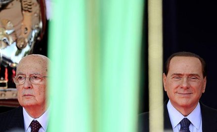 Giorgio Napolitano i Silvio Berlusconi