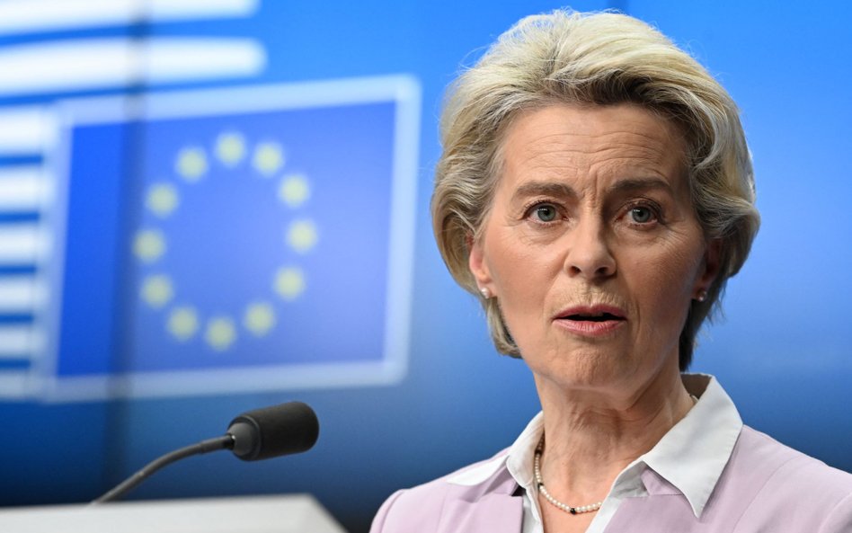 Przewodnicząca Komisji Europejskiej Ursula von der Leyen