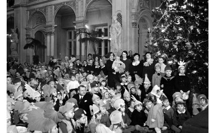 29 grudnia 19345r., Gwiazdka dla dzieci pracowników miejskich zorganizowana przez Samorząd m.st. War