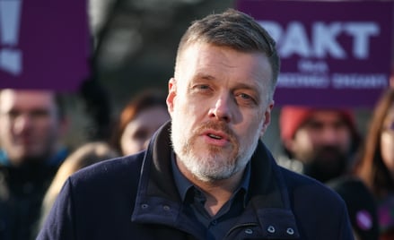 Adrian Zandberg, współprzewodniczący partii Razem