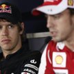 Sebastian Vettel z Fernando Alonso