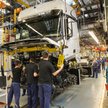 Zakład Daimler Trucks w Woerth, linia montażu ciężarówek