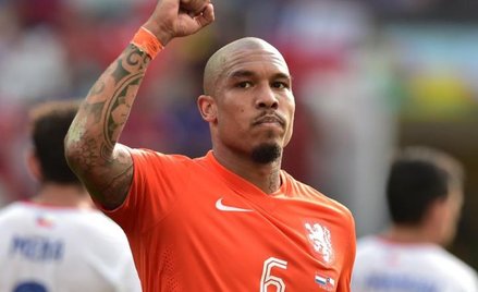Nigel de Jong już cztery lata temu w RPA dał się poznać jako dyżurny holenderski egzekutor