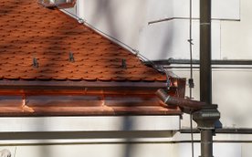 Standard prac podniosło zastosowanie blachy miedzianej do wykonania wszystkich obróbek blacharskich,