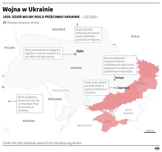 Tak wyglądała sytuacja na froncie w 1439 dniu wojny