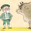 Ilustracja Zbigniewa Lengrena z książki „Doktor Dolittle i jego zwierzę- ta” Hugha Loftinga. Nasza K