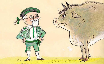 Ilustracja Zbigniewa Lengrena z książki „Doktor Dolittle i jego zwierzę- ta” Hugha Loftinga. Nasza K