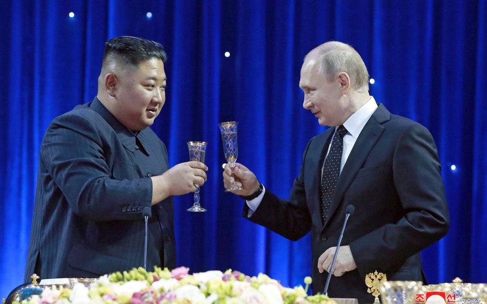 Putin i Kim Dzong Un, 2019