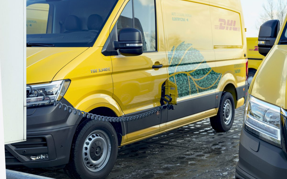 DP DHL inwestuje w elektryczne furgony