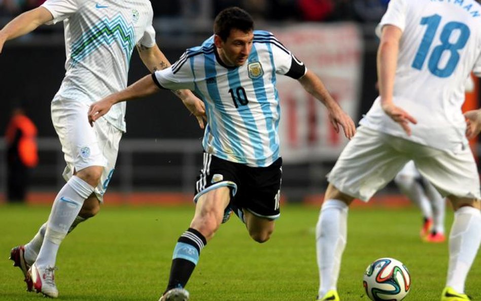 Leo Messi, syty w Barcelonie, w reprezentacji nadal niespełniony