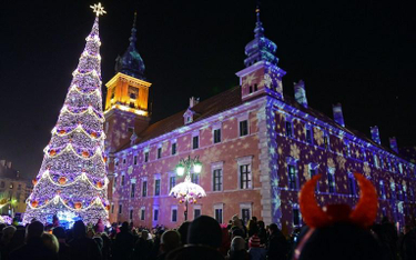 Warszawa rozbłysła na święta