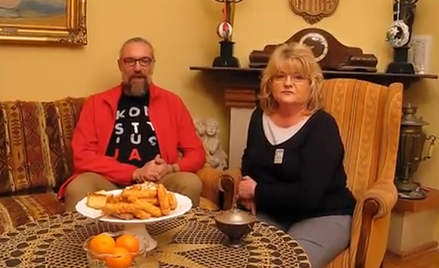 Elżbieta Pawłowicz i Mateusz Kijowski