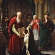 „Przysięga królowej Jadwigi” – obraz Józefa Simmlera z 1867 r.