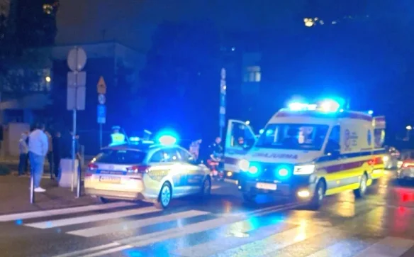 Sprawca uciekł z miejsca zdarzenia